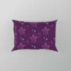 Purple Stars Pattern Pillow Case