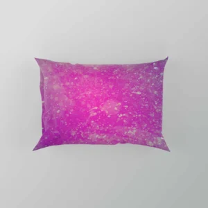 Purple Watercolor Abstract Grunge Pillow Case