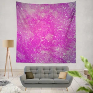 Purple Watercolor Abstract Grunge Wall Tapestry