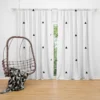 Random Triangle Minimalist Pattern Curtain