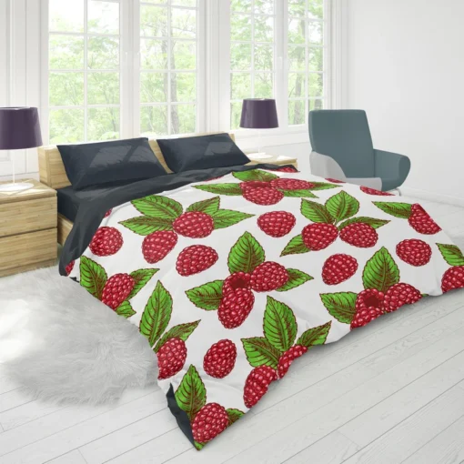 Raspberries Design Duvet Cover 1