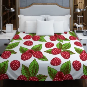 Raspberries Design Duvet Cover