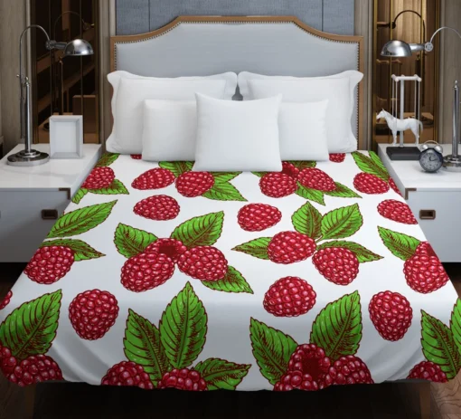 Raspberries Design Duvet Cover