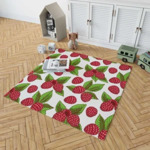 Raspberries Design Rug 1