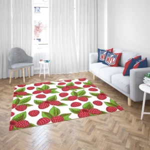 Raspberries Design Rug 2