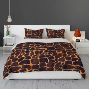 Realistic Giraffe Skin Bedding Set 1