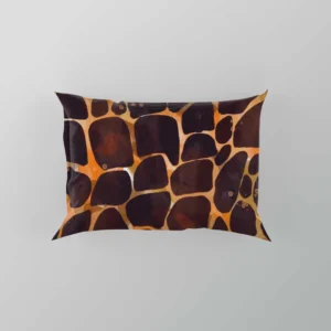 Realistic Giraffe Skin Pillow Case