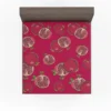 Realistic Pomegranate Fruit Fitted Sheet