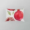 Realistic Pomegranate Fruit Print Pillow Case