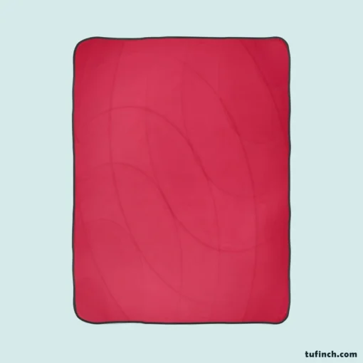 Red Magenta Abstract Gradient Fleece Blanket 1