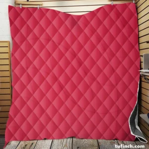 Red Magenta Abstract Gradient Quilt Blanket