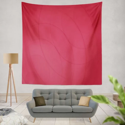 Red Magenta Abstract Gradient Wall Tapestry