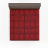 Red Plaid Pattern Fitted Sheet