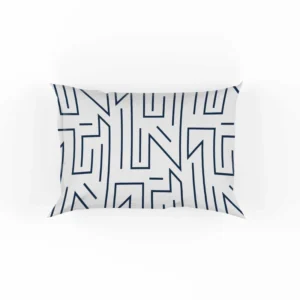 Repeat Lines Minimal Pattern Pillow Case