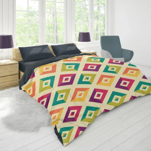 Retro Ethnic Pattern Duvet Cover 1