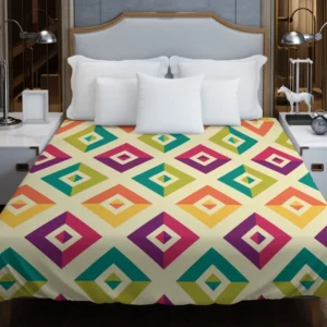 Retro Ethnic Pattern Duvet Cover