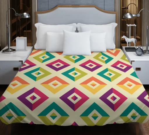 Retro Ethnic Pattern Duvet Cover