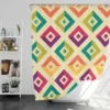 Retro Ethnic Pattern Shower Curtain