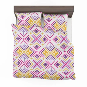 Retro Ikat Folklore Design Bedding Set 2