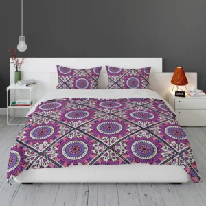 Retro Style Mandala Design Bedding Set 1