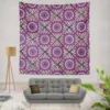 Retro Style Mandala Design Wall Tapestry