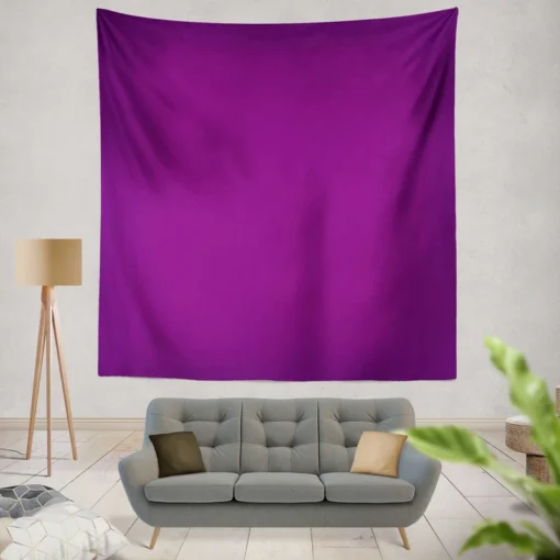 Rich Purple Solid Color Wall Tapestry