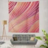 Rose Gold Elegant Abstract Design Wall Tapestry