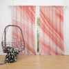 Rose & Punch Mix Liquid Marble Curtain