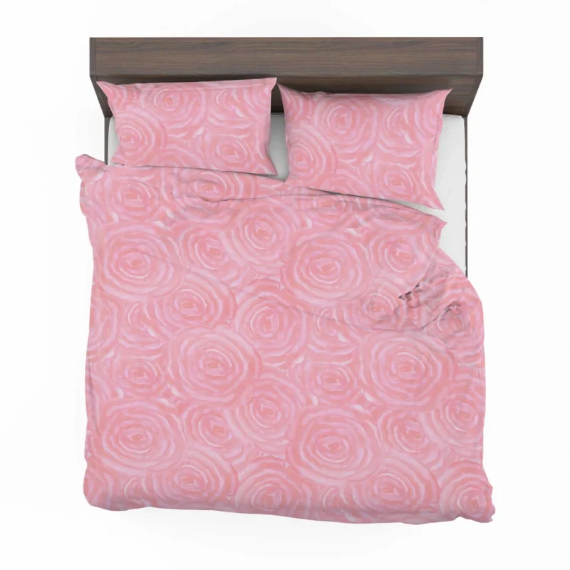 Rose Water Background Bedding Set 2