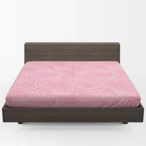 Rose Water Background Fitted Sheet 1