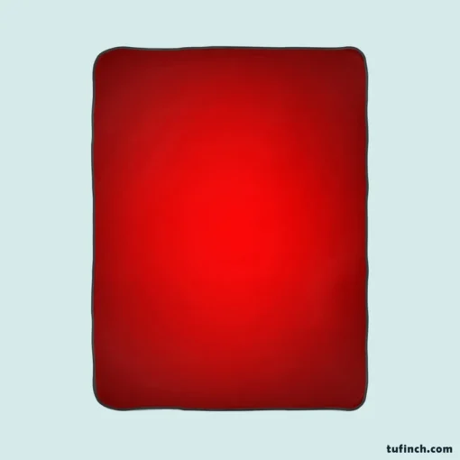 Rosso Corsa Red Gradient Fleece Blanket 1