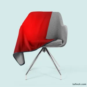 Rosso Corsa Red Gradient Fleece Blanket 2