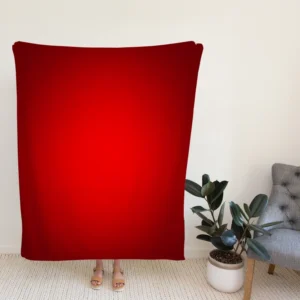 Rosso Corsa Red Gradient Fleece Blanket