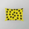 Rotated Pattern Dog Paw Pillow Case