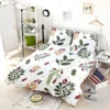 Rowan Berry Holly berry Leaves Pattern Bedding Set