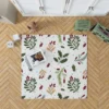 Rowan Berry Holly berry Leaves Pattern Rug