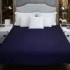 Royal Blue Solid Color Duvet Cover