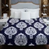 Royal Vintage Damask Design Duvet Cover