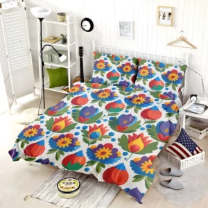 Russian Floral Design Bedding Set