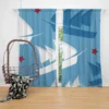 Sailing Tale Ship Pattern Curtain