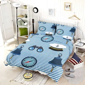 Sailor's Gear Nautical Pattern Bedding Set