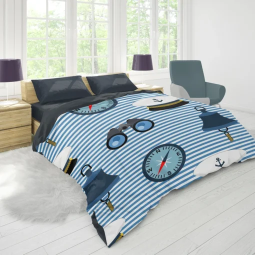 Sailor's Gear Nautical Pattern Duvet Cover 1