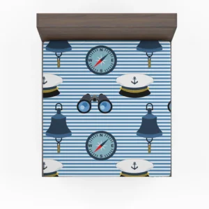 Sailor's Gear Nautical Pattern Fitted Sheet