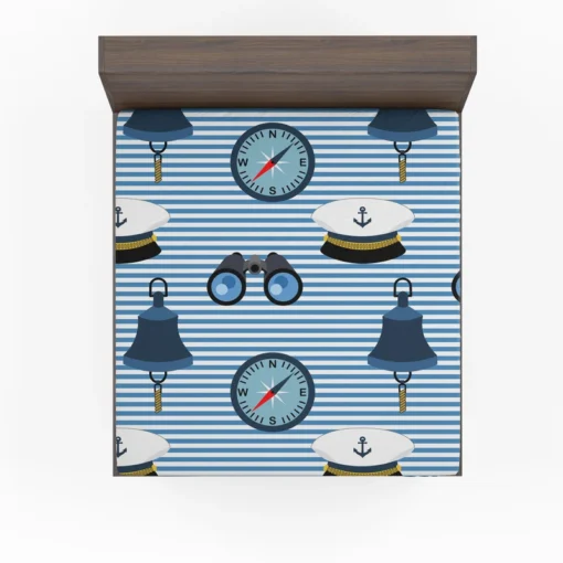 Sailor's Gear Nautical Pattern Fitted Sheet