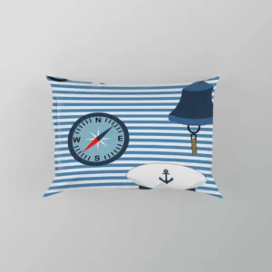 Sailor's Gear Nautical Pattern Pillow Case