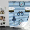 Sailor's Gear Nautical Pattern Shower Curtain