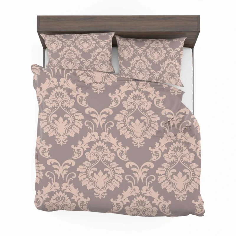 Salmon Ornamental Pattern Bedding Set 2