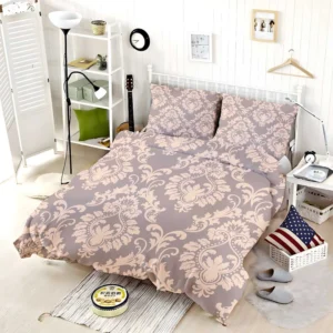 Salmon Ornamental Pattern Bedding Set