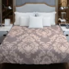 Salmon Ornamental Pattern Duvet Cover