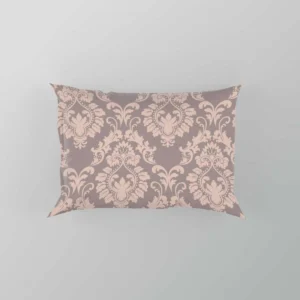 Salmon Ornamental Pattern Pillow Case